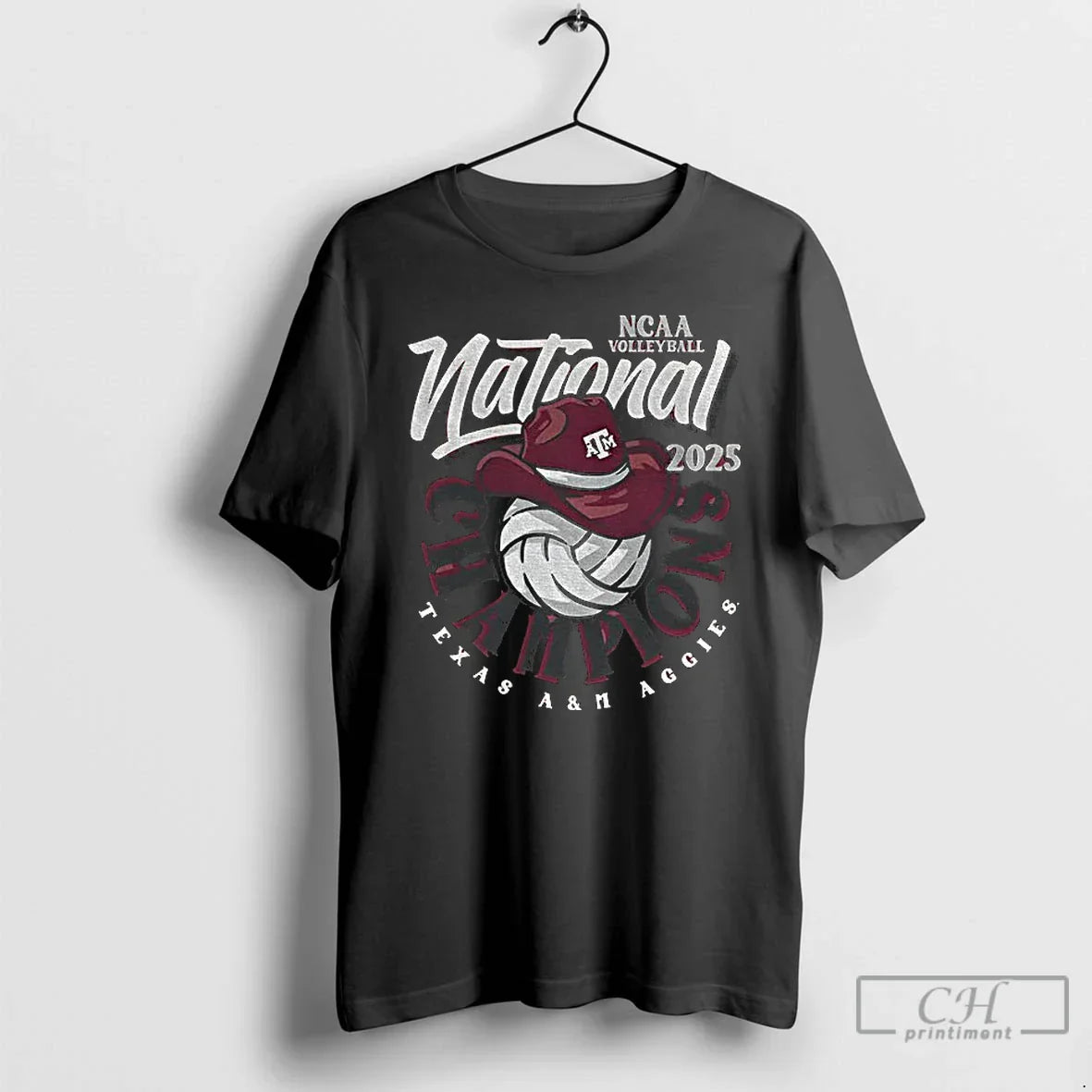 Classic Texas Am Aggies Cowboy Maroon 2025 Volleyball National Champions T-Shirts, Hoodie, Sweatshirt