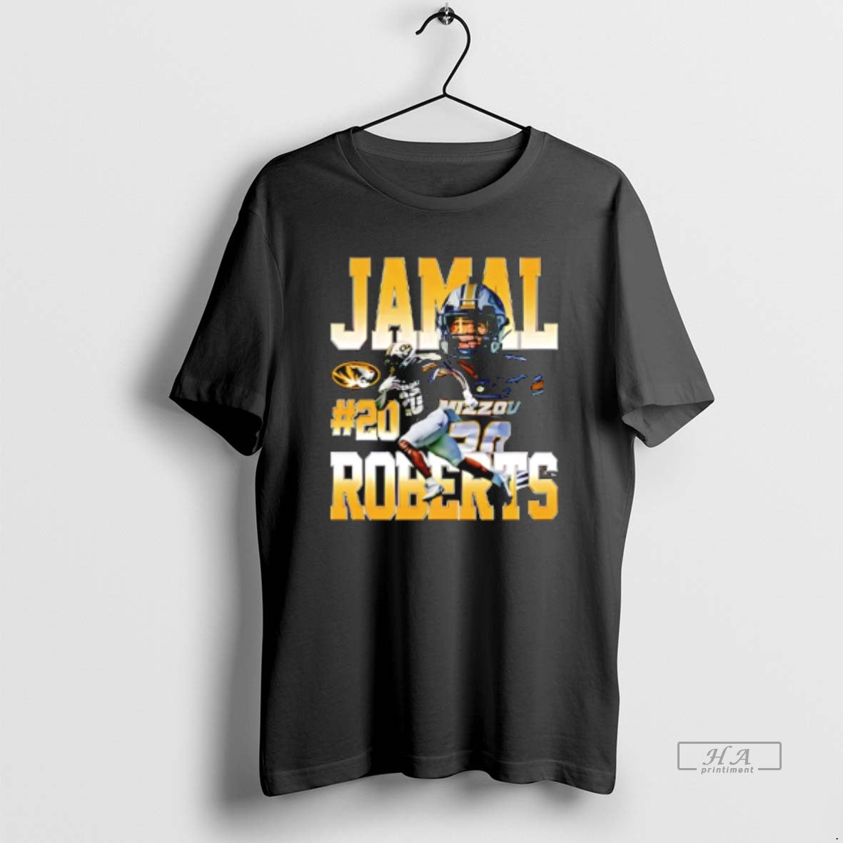 Official Jamal Roberts Mizzou Tigers Player Collage T-Shirts, Hoodie, Sweatshirt