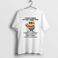 Official Minion Im Not Snack Im Full Street Taco Messy Spicy Slightly Unstable T-Shirts, Hoodie, Sweatshirt