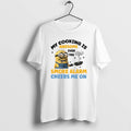 Official Minion My Cooking Is Awesome Even Smoke Alarm Cheers Me T-Shirts, Hoodie, Sweatshirt