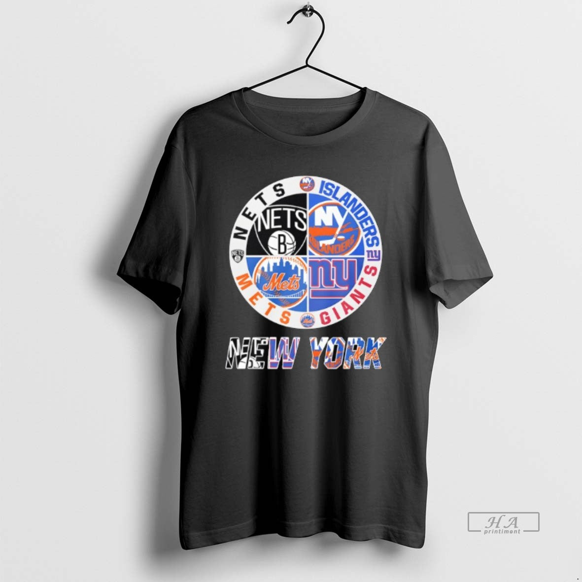 Official New York Nets New York Islanders New York Mets New York Giants Mashup Logo T-Shirts, Hoodie, Sweatshirt