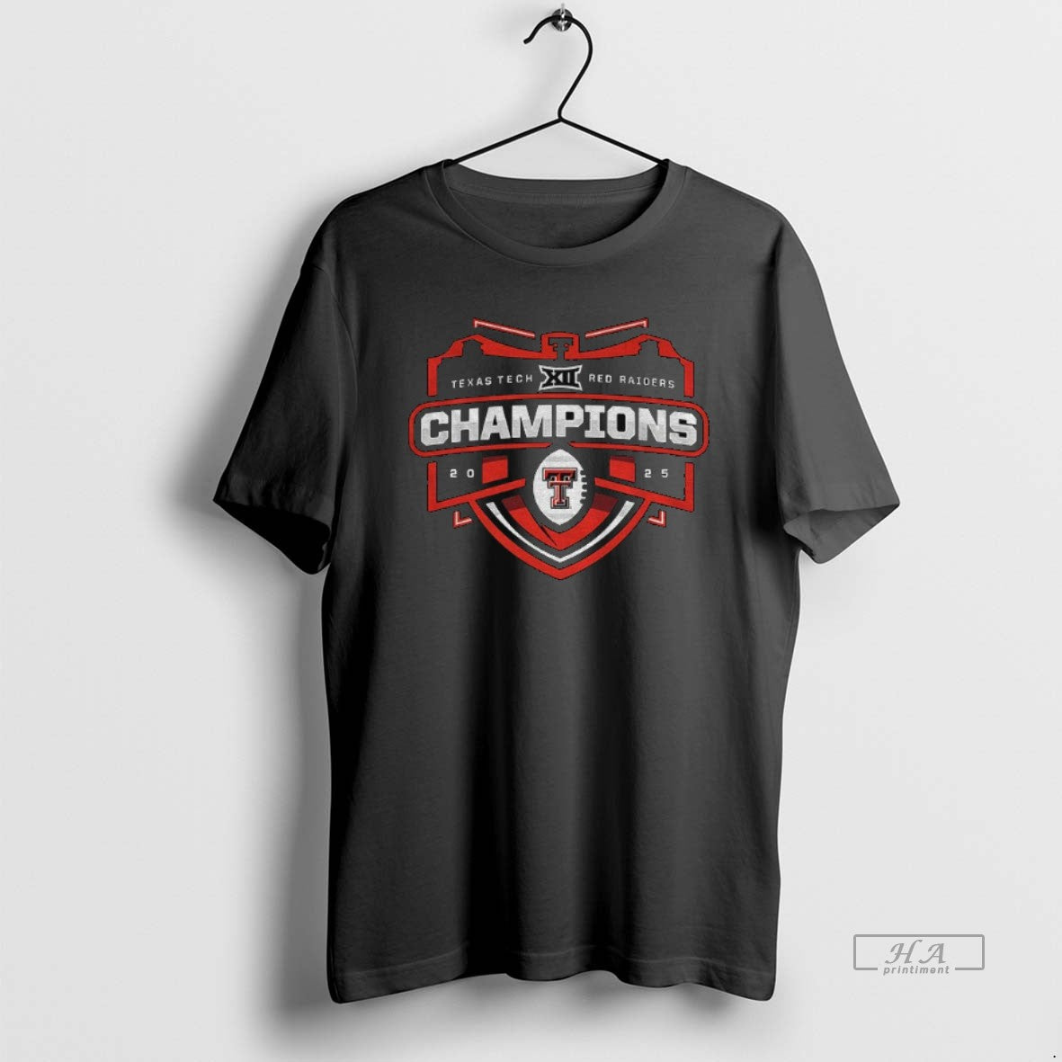 Official Texas Tech Red Raiders Football Xii Champions 2025 Logo T-Shirts, Hoodie, Sweatshirt
