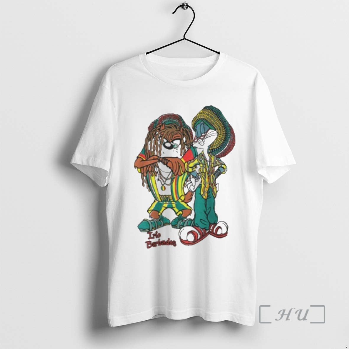 Officials Bugs Bunny Taz Rasta Vintage 90s T-Shirts, Hoodie, Sweatshirt