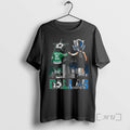 Officials Dallas Stars Jason Robertson Dallas Mavericks Luka Doncic 2025 Signatures Circle Black T-Shirts, Hoodie, Sweatshirt