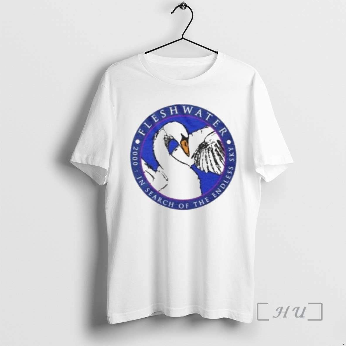 Officials Fleshwater Swan Circle White T-Shirts, Hoodie, Sweatshirt