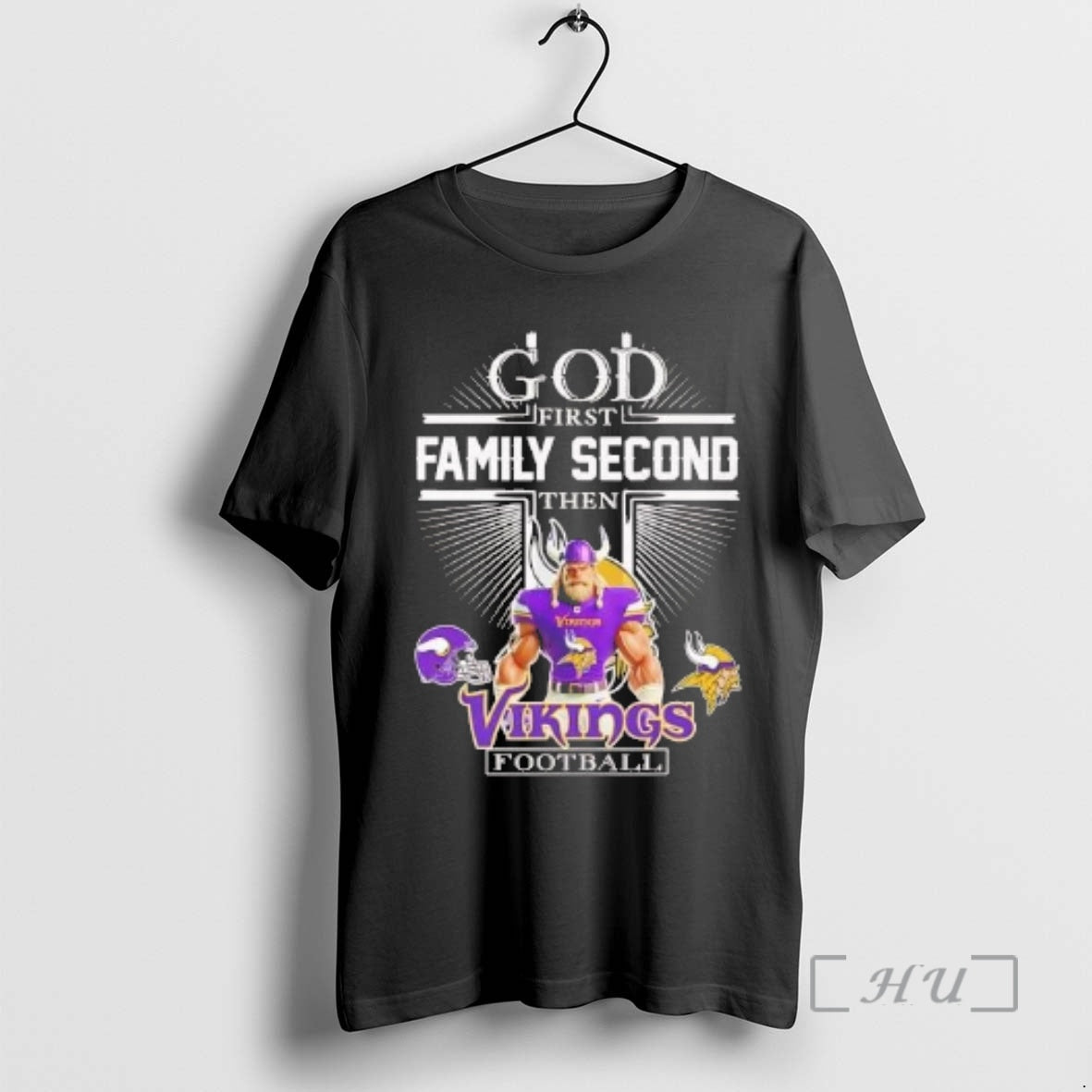Officials God First Family Second Then Minnesota Vikings Football T-Shirts, Hoodie, Sweatshirt