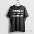 Officials Ice Get Fuck Out Minneapolis Text T-Shirts, Hoodie, Sweatshirt