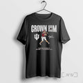 Officials Indiana Football Fernando Mendoza Crown Him Circle Black T-Shirts, Hoodie, Sweatshirt