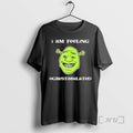 Officials Shrek I Am Feeling Overstimulated Meme T-Shirts, Hoodie, Sweatshirt