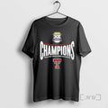 Officials Texas Tech Red Raiders Big 12 Football Champions 2025 T-Shirts, Hoodie, Sweatshirt
