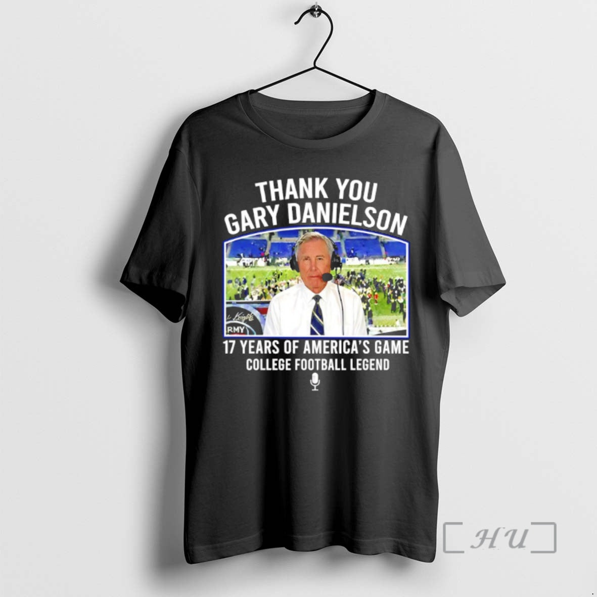 Officials Thank You Gary Danielson 17 Years Americas Game College Football Legend T-Shirts, Hoodie, Sweatshirt