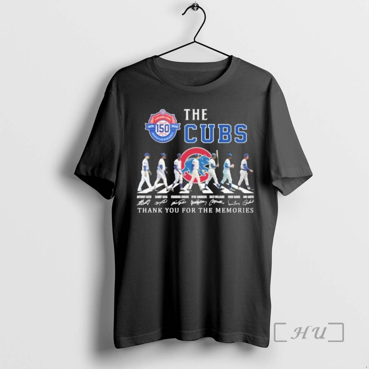 Officials Cubs Team Player Abbey Road Signature Thank You Memories T-Shirts, Hoodie, Sweatshirt