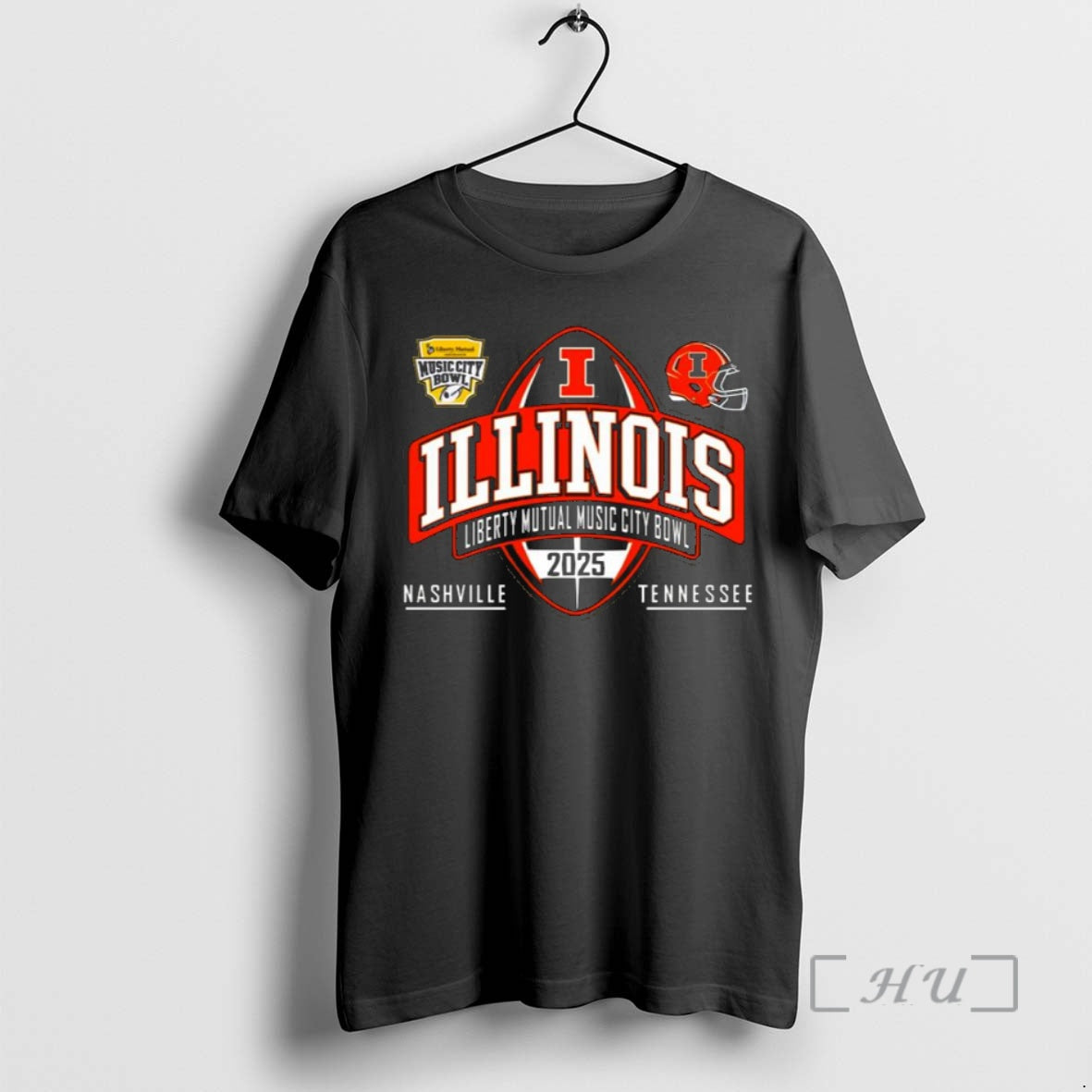 Officials Illinois Football 2025 Music City Bowl T-Shirts, Hoodie, Sweatshirt