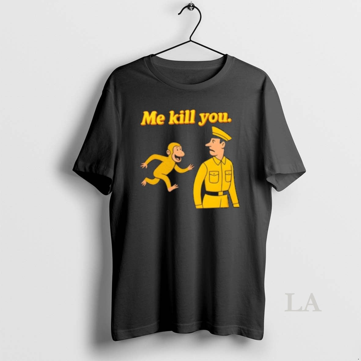 Original Me Kill You Funny Monkey Cartoon Warning T-Shirts, Hoodie, Sweatshirt