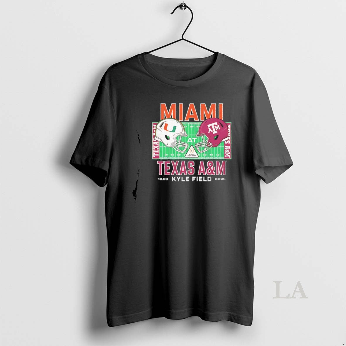 Original Miami Vs Texas Am College Football Playoff Kyle Field 2025 T-Shirts, Hoodie, Sweatshirt