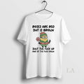 Original Minion Middle Finger Roses Are Red Shit Is Brown Shut Fuck Up T-Shirts, Hoodie, Sweatshirt