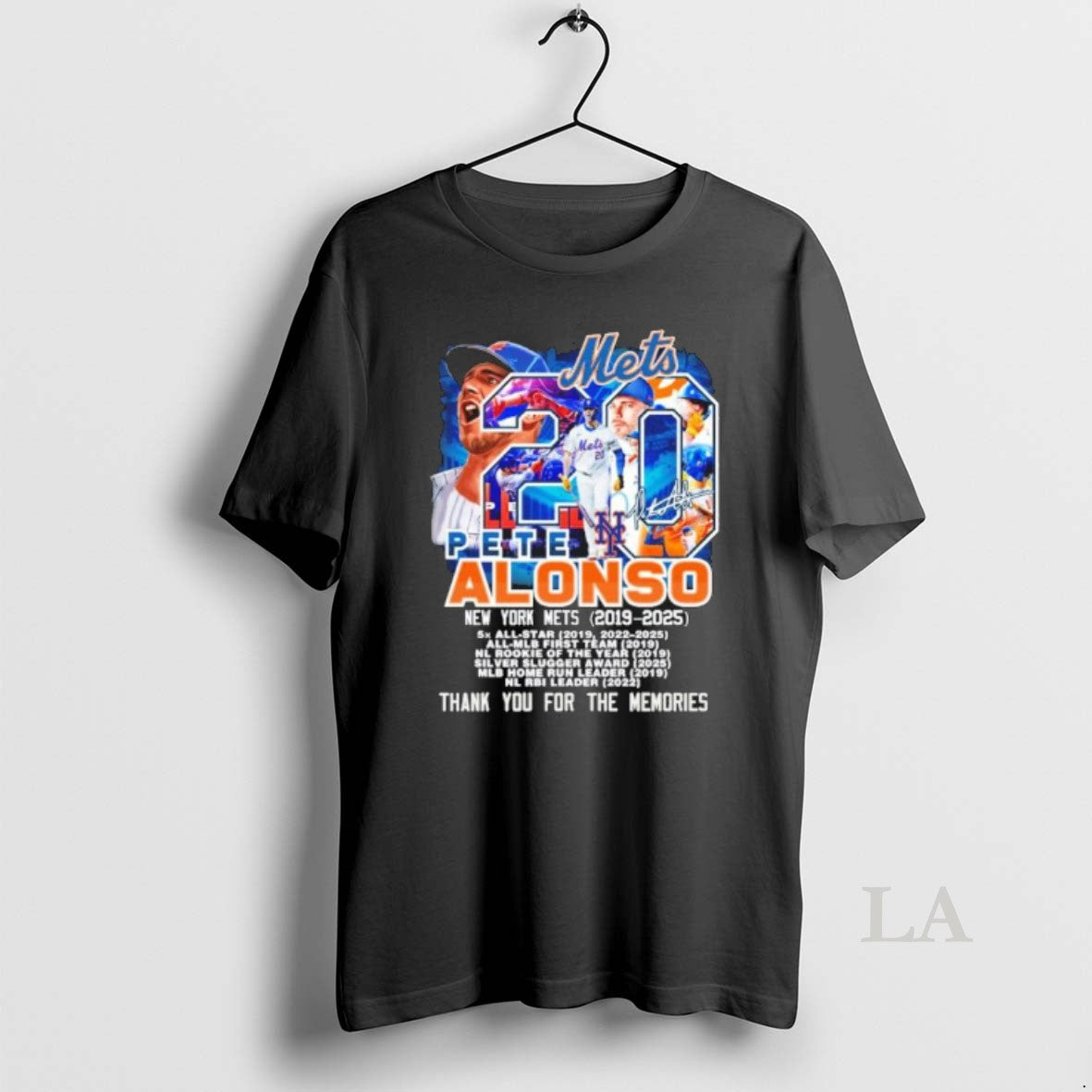 Original Pete Alonso New York Mets 2019 2025 Thank You Memories T-Shirts, Hoodie, Sweatshirt