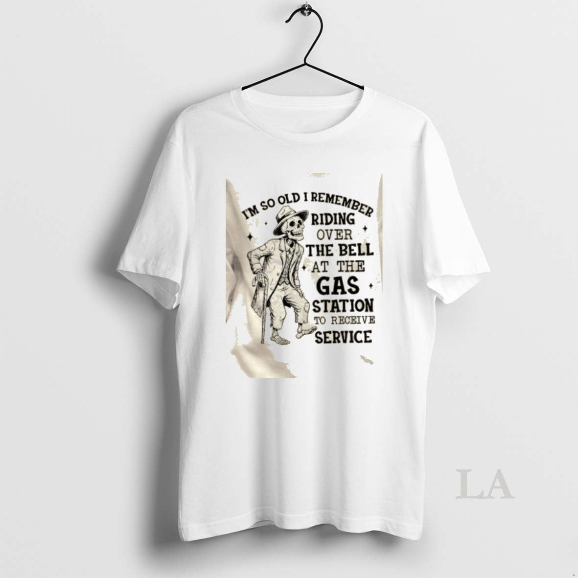 Original Skeleton Im So Old I Remember Riding Over Bell Gas Station T-Shirts, Hoodie, Sweatshirt