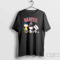Atlanta Braves Peanuts Flag T-Shirts, Hoodie, Sweatshirt