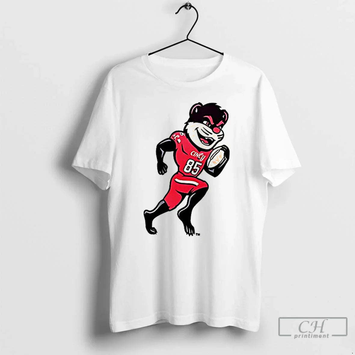 Cincinnati Bearcats Bearcat Playing Football T-Shirts, Hoodie, Sweatshirt