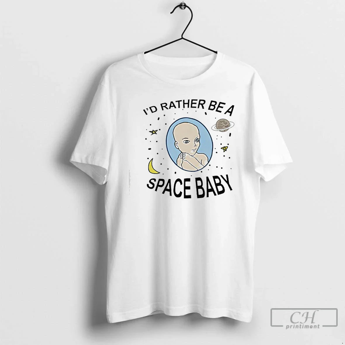 Id Rather Be Space Baby T-Shirts, Hoodie, Sweatshirt