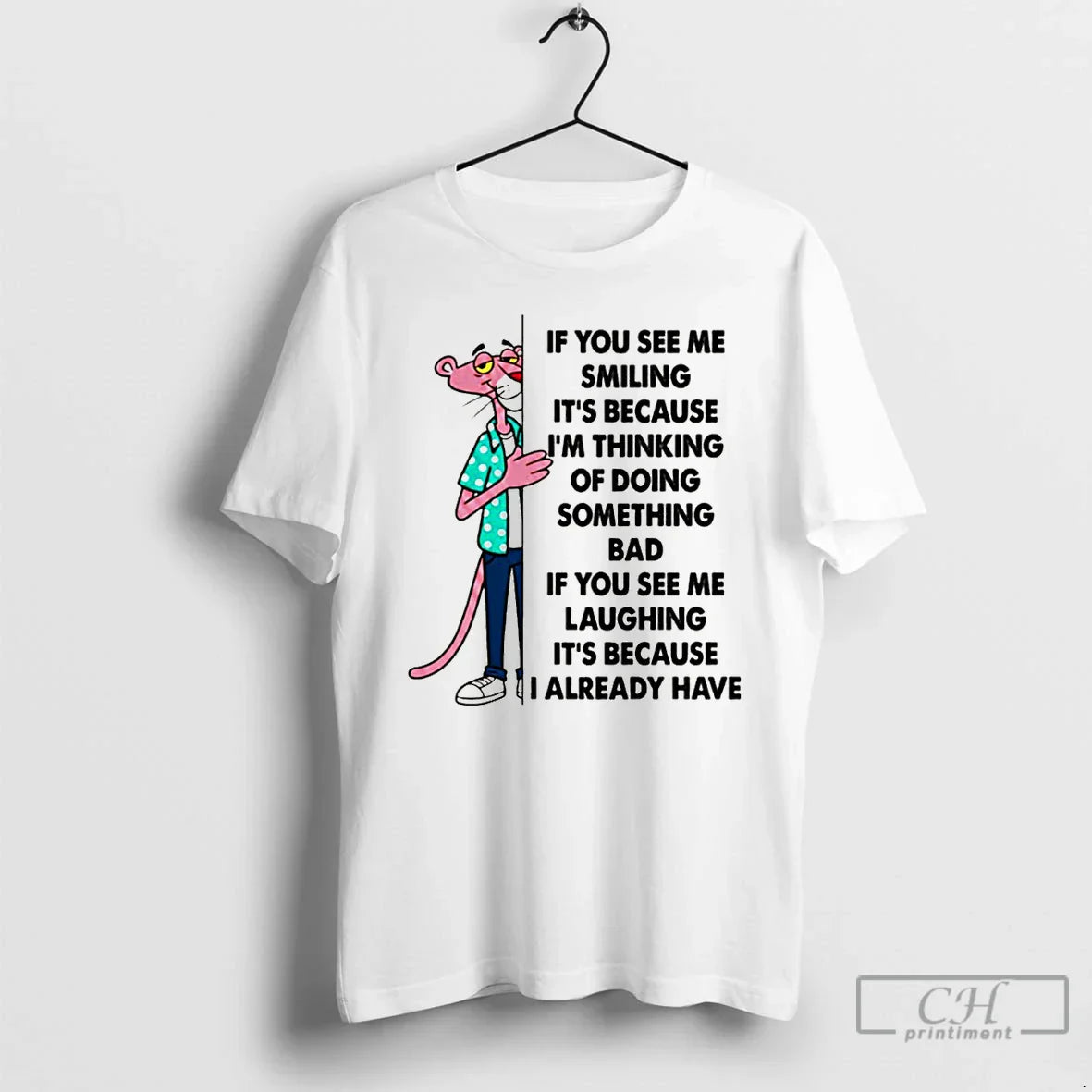 If You See Me Smiling Because Im Thinking Doing Something Bad If T-Shirts, Hoodie, Sweatshirt