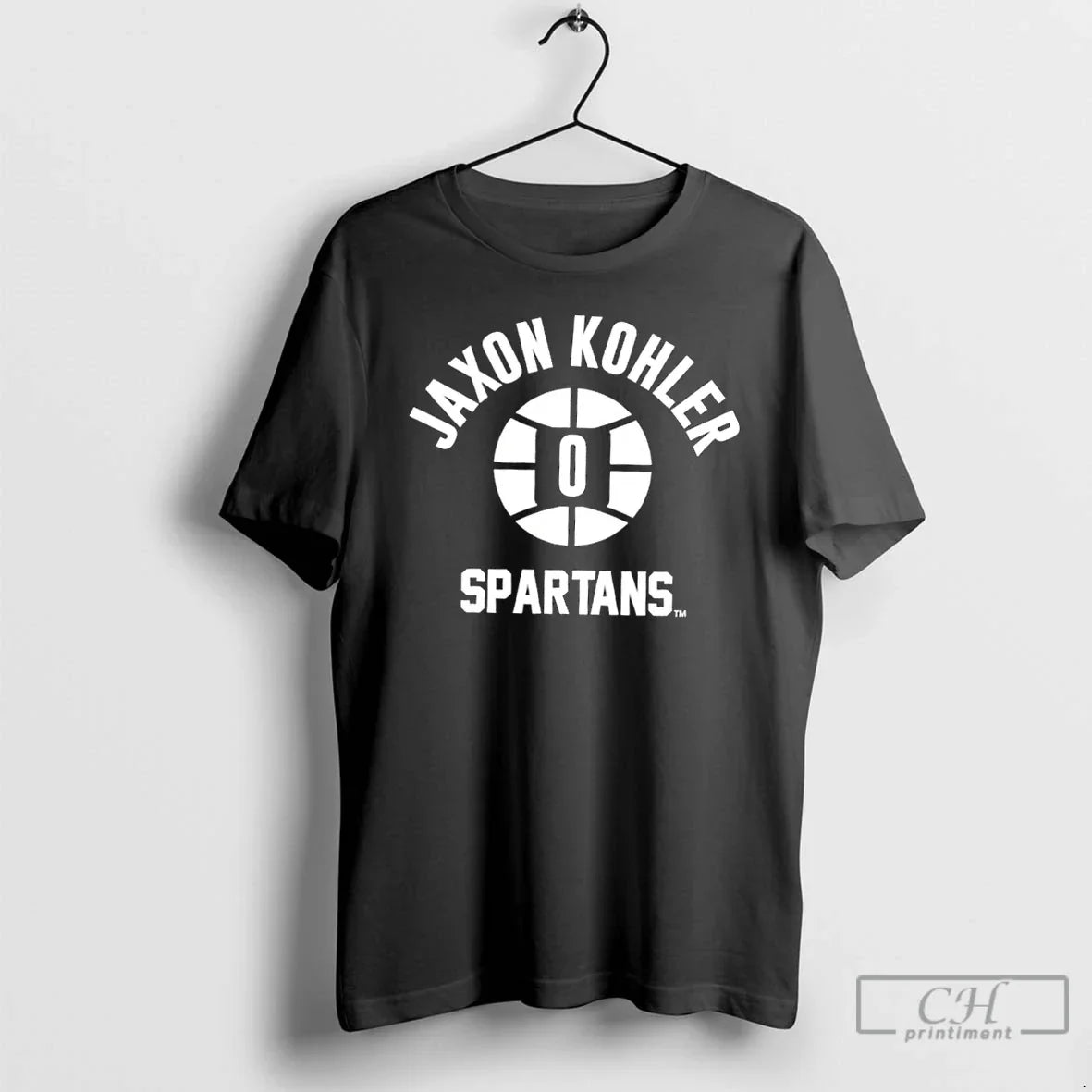 Msu Michigan State Spartans Basketball Jaxon Kohler Name Number Ball 0 T-Shirts, Hoodie, Sweatshirt