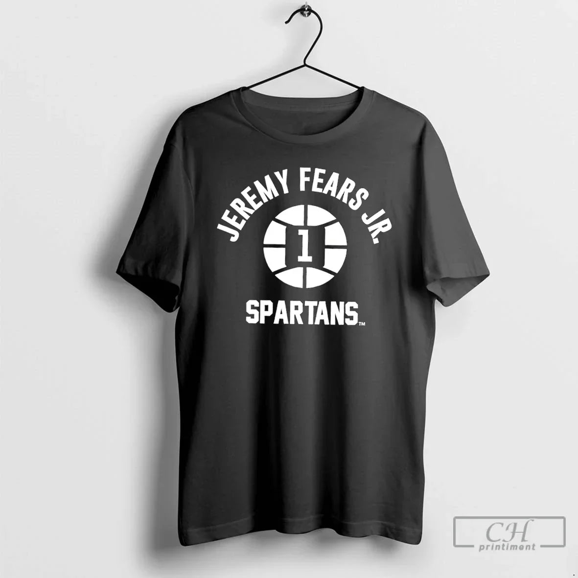 Msu Michigan State Spartans Basketball Jeremy Fears Jr Name Number Ball 1 T-Shirts, Hoodie, Sweatshirt
