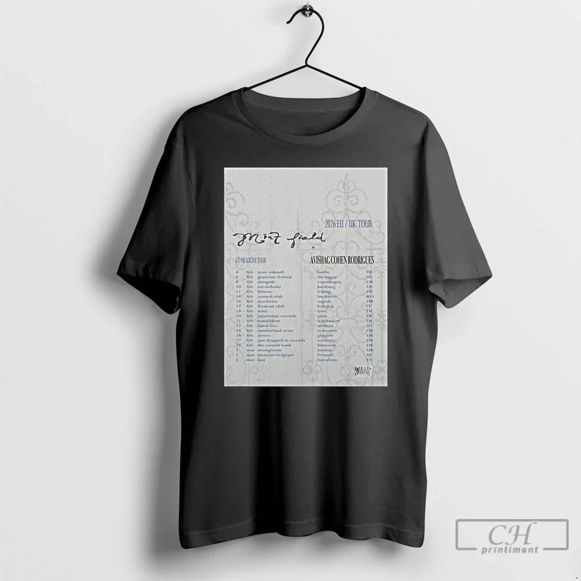 Mint Field Eu Uk Tour 2026 T-Shirts, Hoodie, Sweatshirt