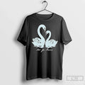 Not Radio Pair Swans Lovers T-Shirts, Hoodie, Sweatshirt
