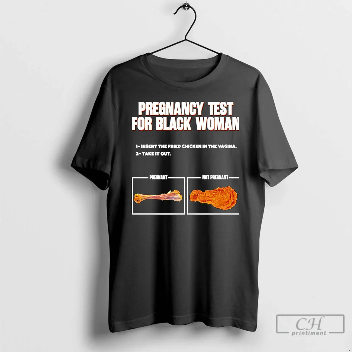 Pregnancy Test Black Woman T-Shirts, Hoodie, Sweatshirt