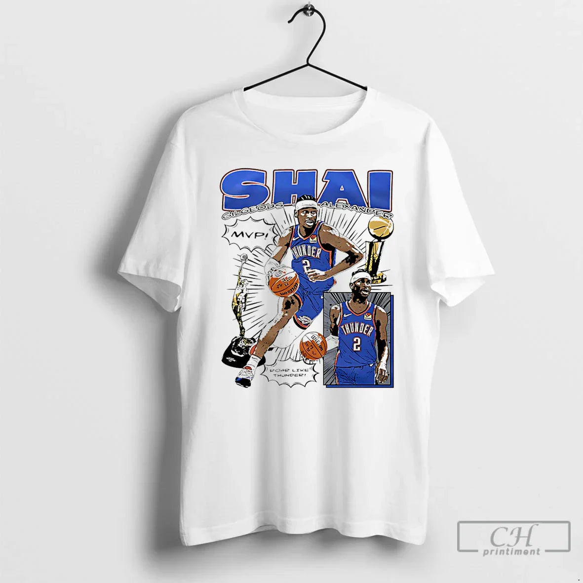 Shai Gilgeous Alexander Oklahoma City Thunder Comic T-Shirts, Hoodie, Sweatshirt
