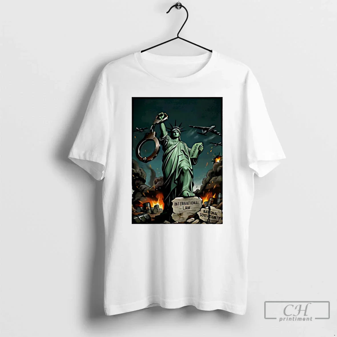 Statue Liberty Imperialism International Law National Sovereignty T-Shirts, Hoodie, Sweatshirt