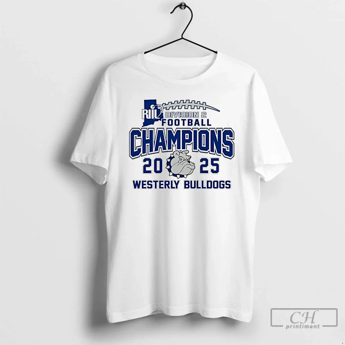 Westerly Bulldogs 2025 Riil Division 2 Football Champions Ornaments T-Shirts, Hoodie, Sweatshirt