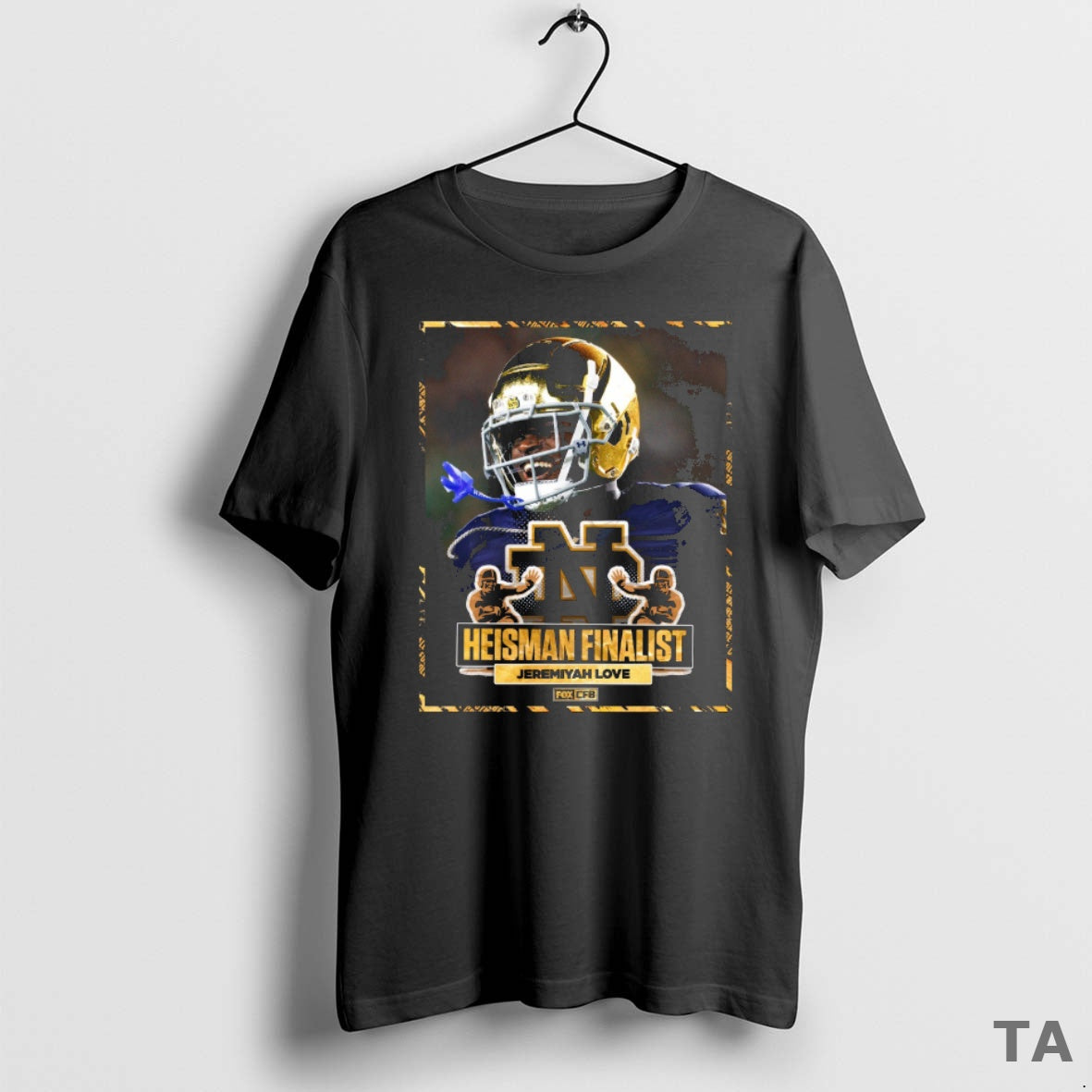 Top Notre Dame Fighting Irish Jeremiyah Love 2025 Heisman Trophy T-Shirts, Hoodie, Sweatshirt