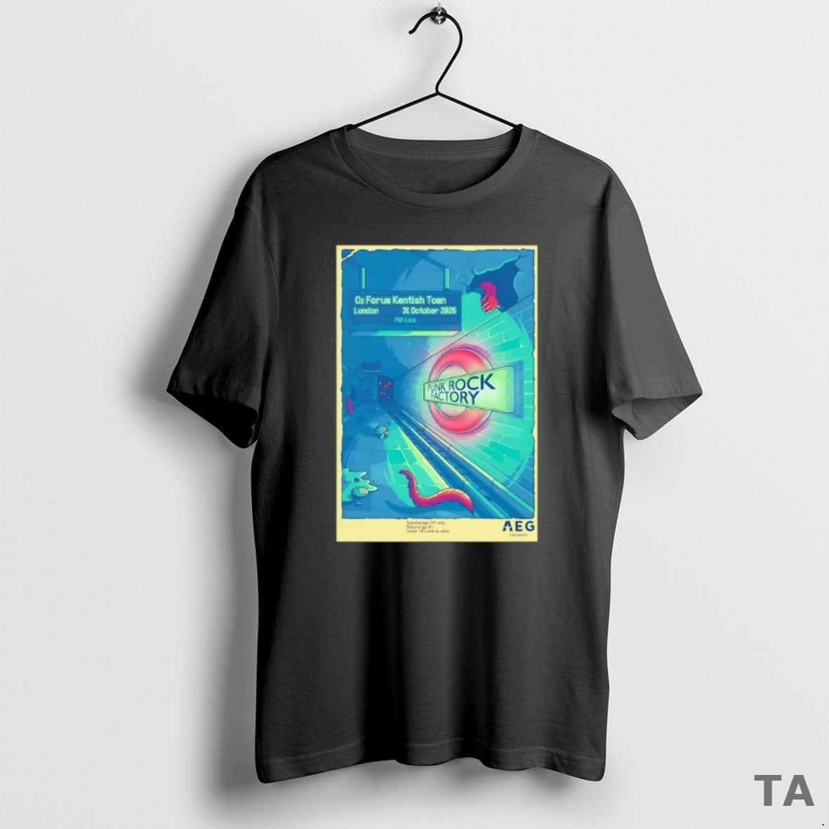 Top Punk Rock Factory Event London Uk Oct 31 2025 T-Shirts, Hoodie, Sweatshirt