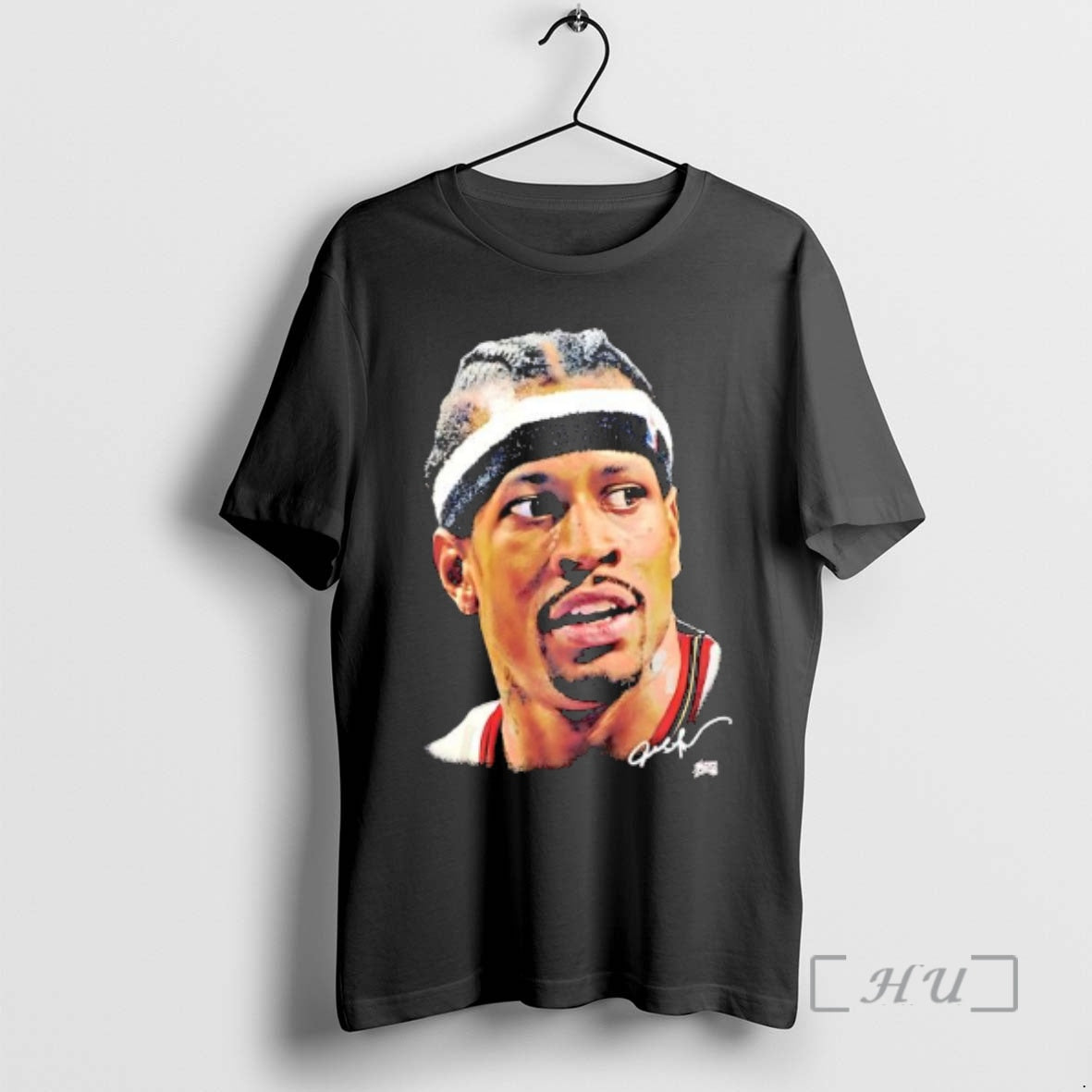 Trending Allen Iverson Philadelphia 76ers Real Big Face Signature T-Shirts, Hoodie, Sweatshirt
