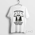 Trending Australiaphobia Aussies Dont Need Your Permission Be Proud Kangaroo Australian Flag T-Shirts, Hoodie, Sweatshirt