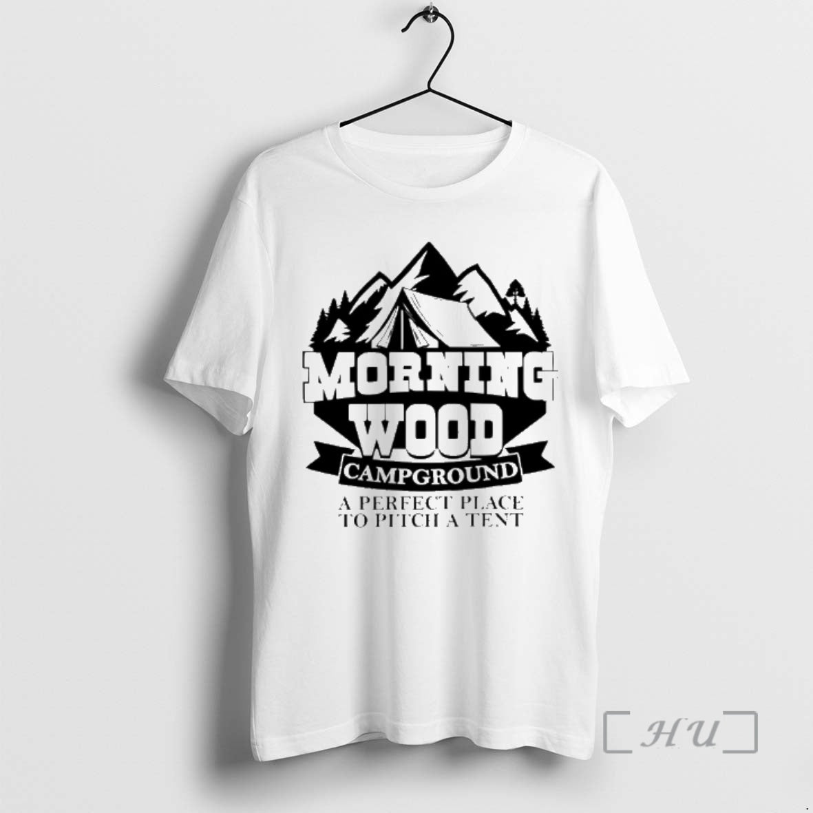 Trending Morning Wood Campground Perfect Place Pitch Tent T-Shirts, Hoodie, Sweatshirt