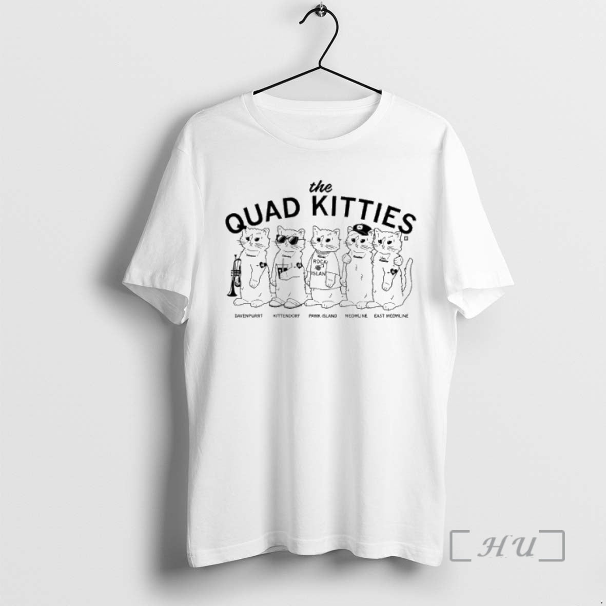 Trending Quad Cities Davenport Kittendorf Pawk Island Meowline East Mewowline T-Shirts, Hoodie, Sweatshirt