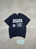 Vintage Y2k Politycal Asylium Disarm Or Die Punk T Shirt Hoodie, Sweatshirt | FlexRushtees.com