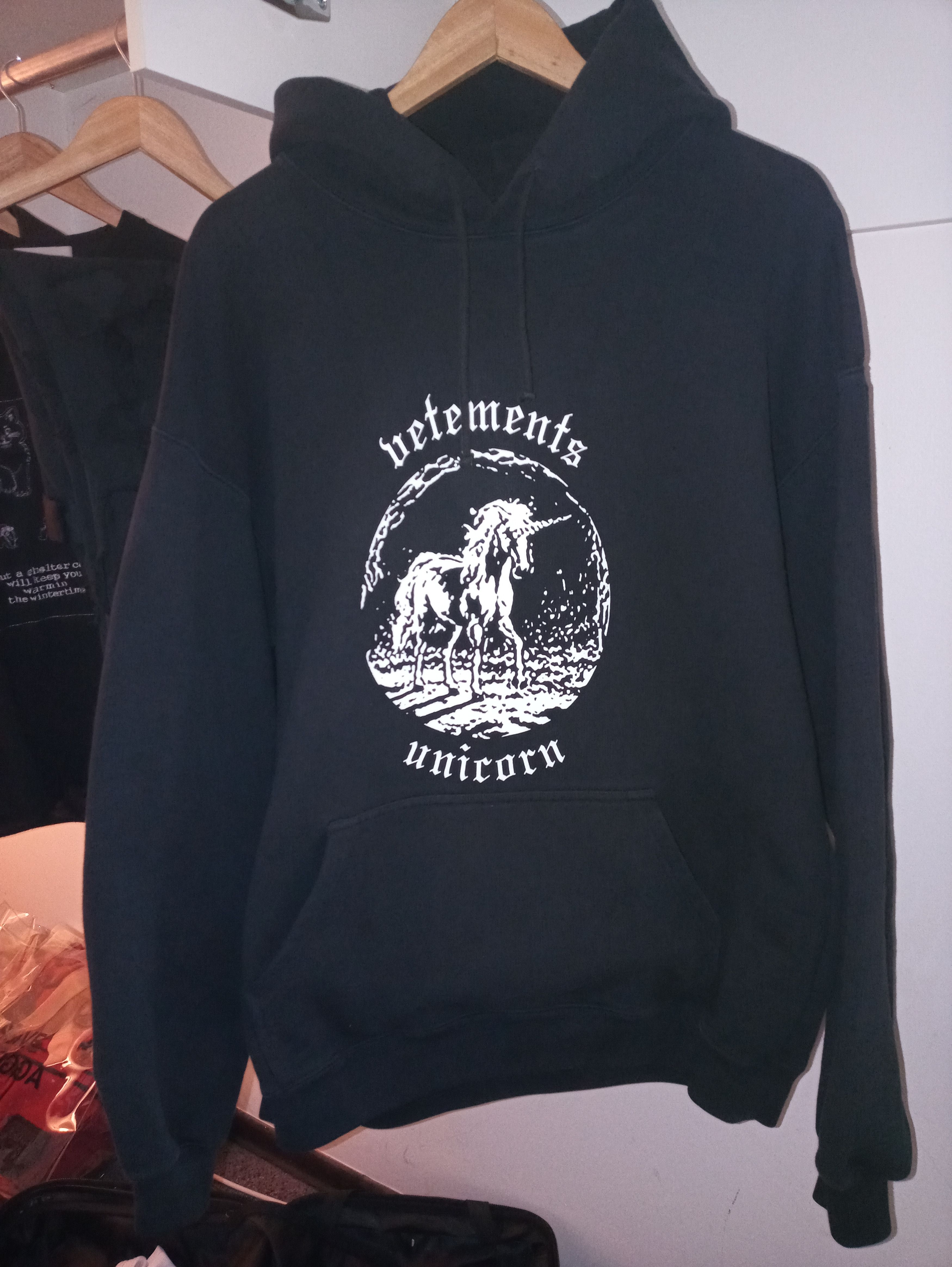 Vetements Unicorn Hoodie T-Shirts, Sweatshirt | FlexRushtees.com