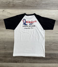 Vintage Hanes Raglan Cowboy Western Square Dancing Tee Xl