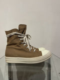 Owens Drkshdw Rick Owens Drkshdw 2016 Logo Brown Corduroy Ramones High T-Shirts, Hoodie, Sweatshirt | AU16VibeMintTees.com