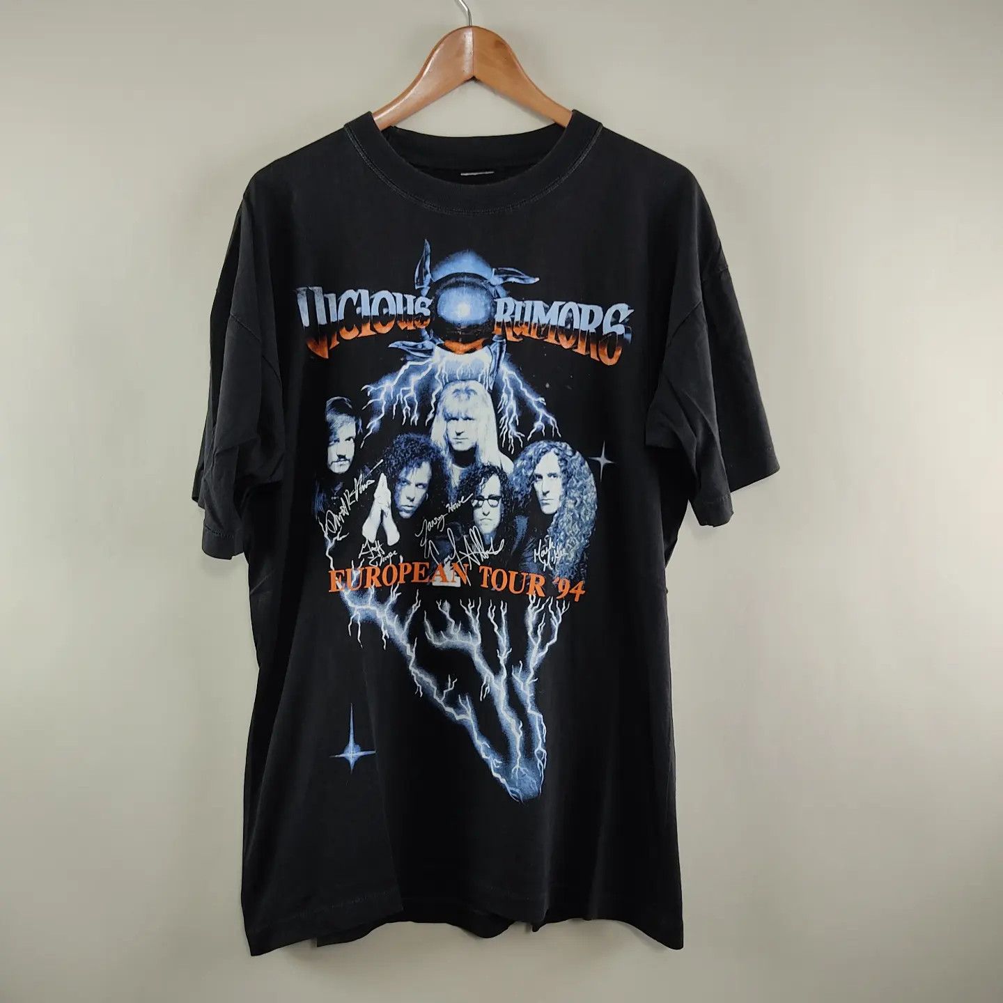 Vintage 1994 Vicious Rumours European Tour T-Shirts, Hoodie, Sweatshirt | FlexRushtees.com