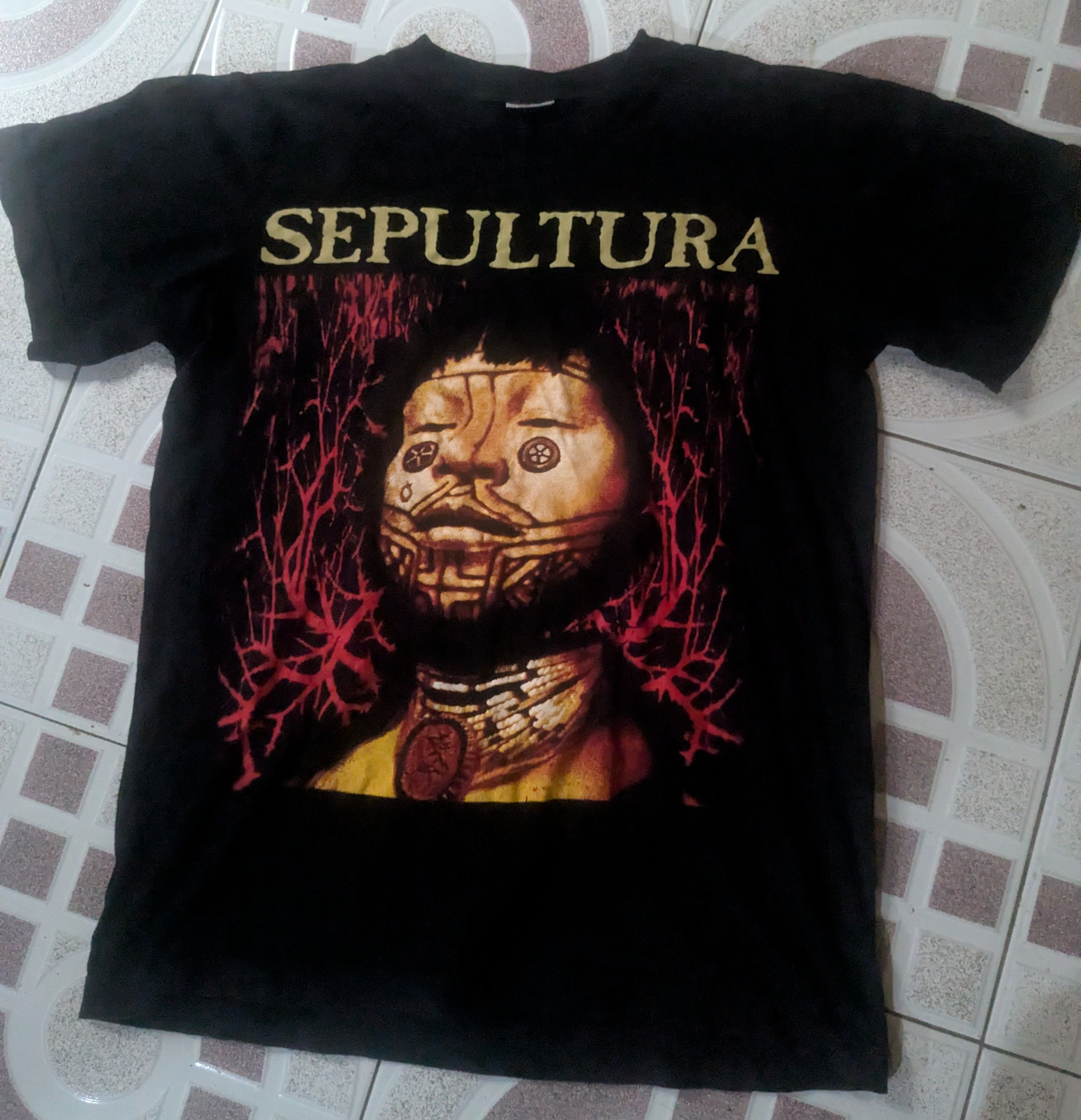 Vintage Sepultura Roots Backhit Tshirt Hoodie, Sweatshirt | FlexRushtees.com