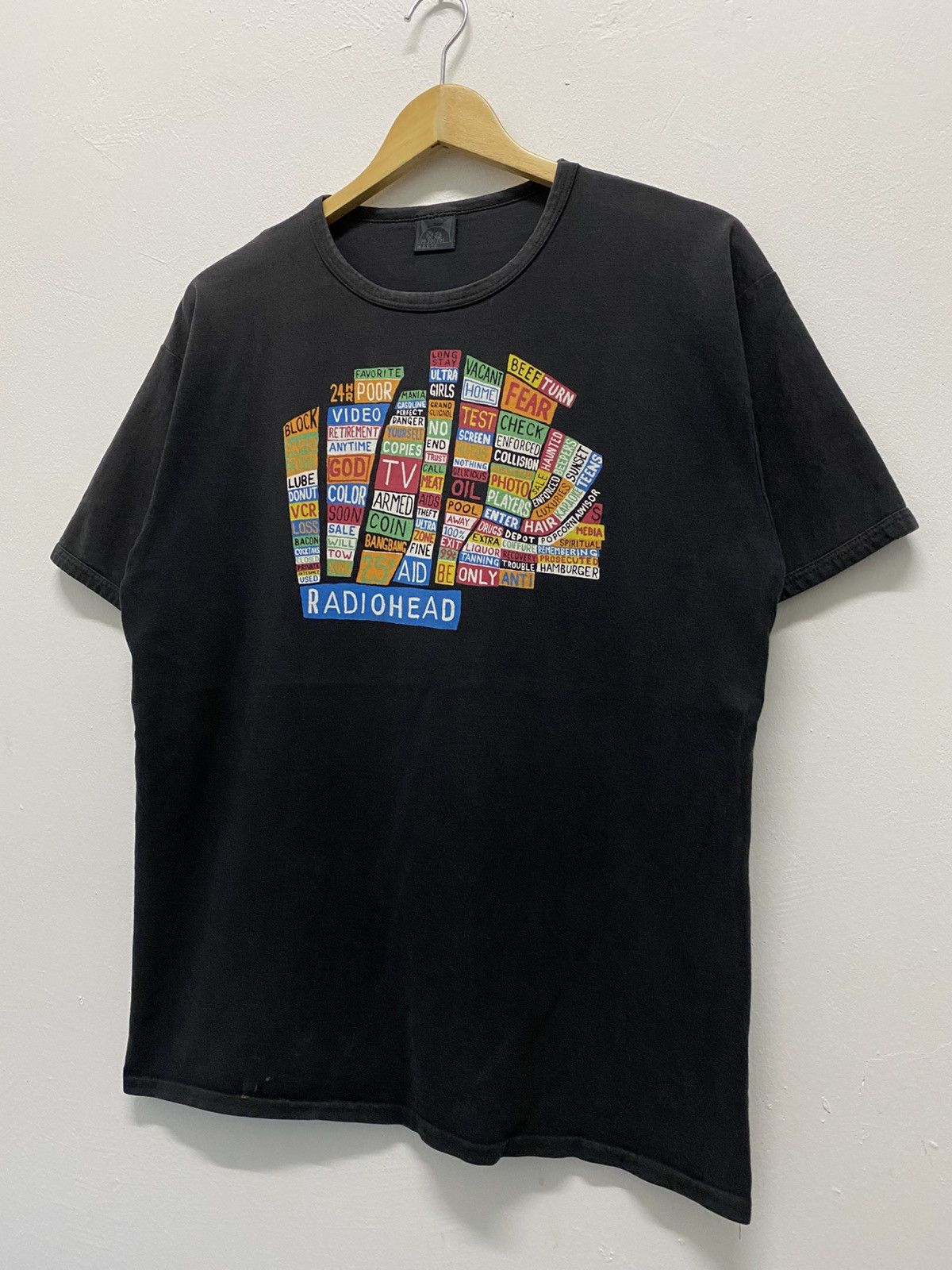 Band Tees Vintage Radiohead Hail To The Thief Album Thom Yorke Hoodie, Sweatshirt | FlexRushtees.com