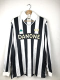 Vintage 94 95s Juventus Italy Kappa Long Soccer Jersey
