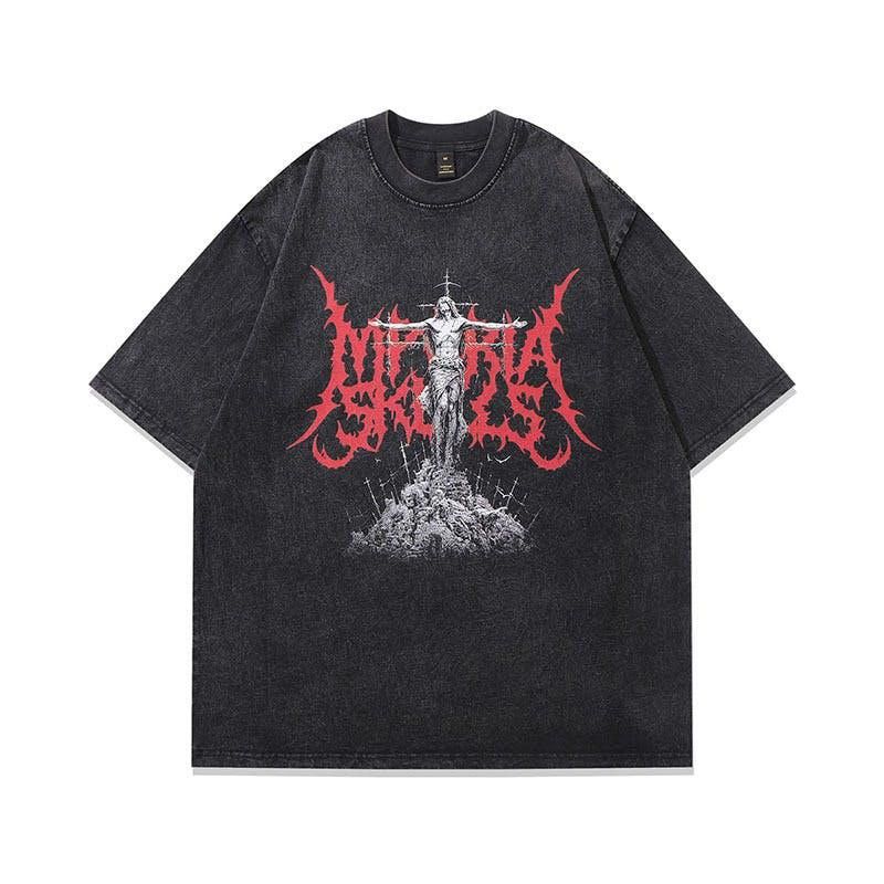 Other Print Graphic Bleached T Shirt Hoodie, Sweatshirt | FlexRushtees.com