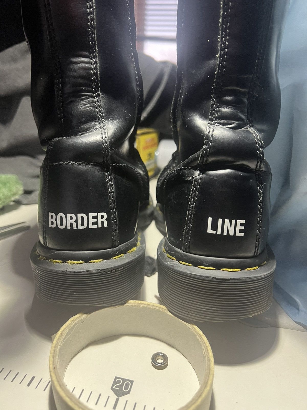 Vetements Border Line Dr Marten S T-Shirts, Hoodie, Sweatshirt | FlexRushtees.com